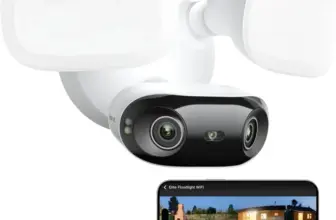 Reolink Elite 3000-Lumen 4K 8MP Wired Dual Band WiFi Floodlight Camera for $159.99