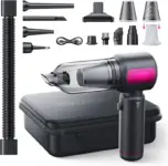 Rewonder 2-in-1 Car Vacuum Cleaner with Air Duster for $27.99