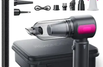 Rewonder 2-in-1 Car Vacuum Cleaner with Air Duster for $27.99