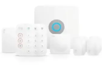8-Piece Ring Alarm Pro Kit with Eero Wi-Fi 6 Router for $210