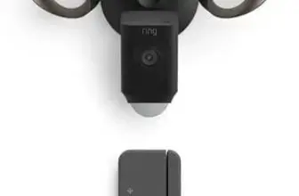 Ring Floodlight Cam Plus Wired Security Camera and Door Sensor for $99.99