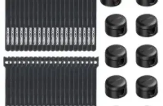 Rocoren 50-Piece Cable Organizer Set Now Only $7.79