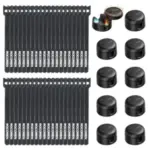 50-Piece Rocoren Cable Management Kit for $7.79
