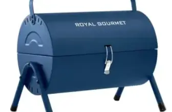 Royal Gourmet Portable Charcoal Grill – 147 Sq. In. for $30