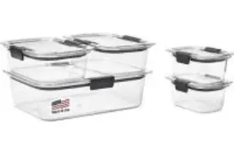 Rubbermaid Brilliance Food Storage Containers (10-Pack) for $16.79