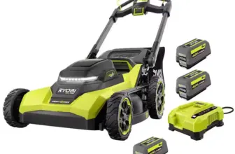 Ryobi 40V HP 21″ Walk Behind Self-Propelled Lawn Mower with Batteries for $739 $739.00