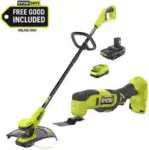 RYOBI ONE+ 18V Cordless String Trimmer and Oscillating Multi-Tool Kit for $99 $99.00