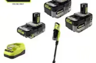 RYOBI ONE+ HP 18V Starter Kit with 2 Batteries and Vacuum for $199.00