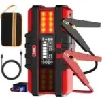 Safemate PJS06 2500A Car Battery Jump Starter for $24.95 – Supports Up to 8L Gas Engines
