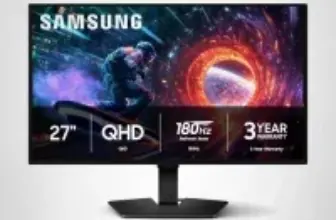Samsung Odyssey G5 (G50SF) 27″ QHD QD-OLED Gaming Monitor for $339.95