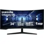Samsung Odyssey G5 (G55T) 34″ Curved WQHD Gaming Monitor for $265.04