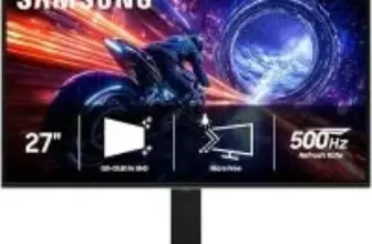Samsung Odyssey OLED G6 (G60SF) 27″ QHD QD-OLED Gaming Monitor for $552.75