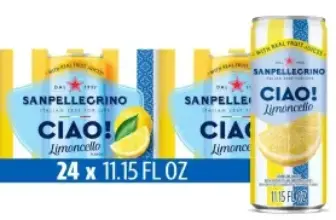 24-Pack San Pellegrino Sparkling Mineral Water Cans for $8.94