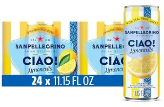 Sanpellegrino Ciao! Limoncello Sparkling Water 24-Pack for $8.94