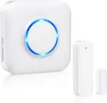 Satisure Wireless Door Open Contact Sensor Alarm Chime with 600′ Range for $4.98