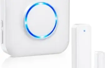 Satisure Wireless Door Open Contact Sensor Alarm Chime with 600′ Range for $4.98