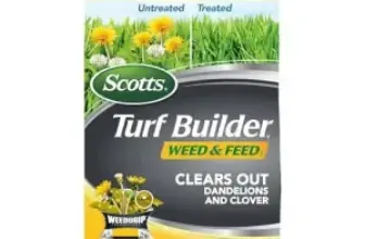 Scotts Turf Builder Weed and Feed 11.32lb (4000 sq ft) for $15