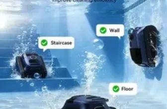 Seauto 2026 Cordless Robotic Pool Vacuum Cleaner – $420.00