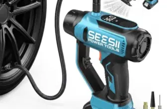 SEESII 2-in-1 Tire Inflator and Car Vacuum for $37.49