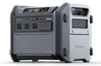 Segway 2200W 1024Wh LiFePO4 Portable Power Station Cube 1000 for $330
