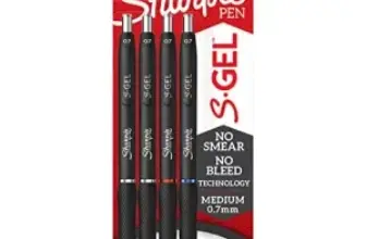 4-Pack Sharpie 0.7mm Medium Point S-Gel Pens for $3.79
