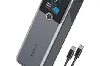 Sixthgu 20000mAh 200W Smart Display Laptop Power Bank for $38.49