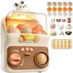 Skirfy 13″ Light-up Gashpon Capsule Machine with 10 Dolls and 15 Capsules for $17.99