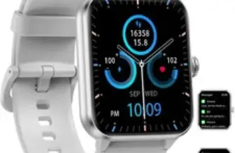 Smart Watch for Men and Women with Blood Pressure and Oxygen Monitoring – $22.80