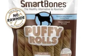 8-Count SmartBones Puffy Rolls Chews for $8.52