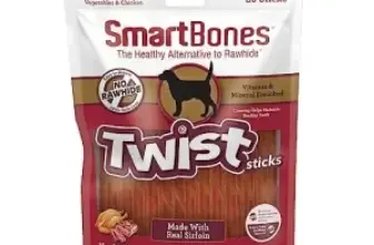 50-Count SmartBones Twist Sticks Made with Real Sirloin for $8.05