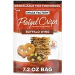 Snack Factory Buffalo Wing Pretzel Crisps 7.2 oz for $1.68