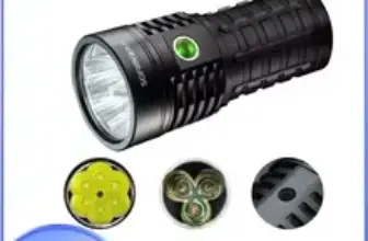 Sofirn Q8 Plus LED Flashlight – 16000 Lumens for $41.72