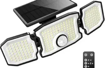 4-Pack Solar Outdoor Lights for $9.99