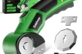 Soleilwear Rechargeable Cordless Electric Cardboard Cutter with LED Light – $18
