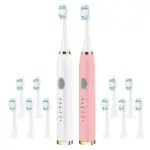 2-Pack Sonic Electric Toothbrushes for $16.98