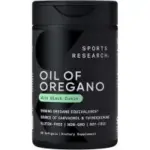 Sports Research Oil of Oregano 9500mg with Black Seed Oil & Coconut MCT Oil for $8.26