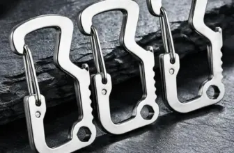 Stainless Steel Carabiner 3-Pack for $0.88