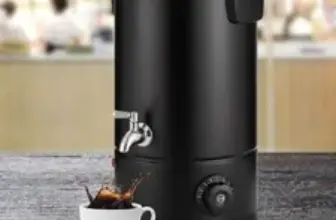 8L Stainless Steel Electric Commercial Coffee Urn for $80.28