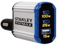 STANLEY 100W Power Inverter with Dual USB-A & USB-C Ports for $11.60
