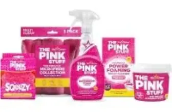 Stardrops The Pink Tuff Bathroom Cleaning Kit (5 Items) for $16.34