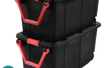 Sterilite Extra-Large Wheeled Industrial Storage Bin 2-Pack for $35 $35.00