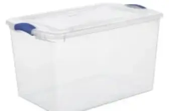 Sterilite Large Latching Storage Bin (66-Quart) for $8.98