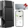 Stouchi RFID Blocking Wallet with Built-in Tracking Chip for $13.49