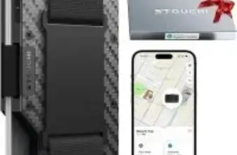 Stouchi RFID Blocking Wallet with Built-in Tracking Chip for $13.49