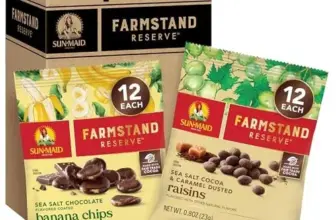 Sun-Maid Farmstand Reserve Variety Snack Packs – 24 Count for $11.58