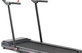 Sunny Health & Fitness Strider Foldable Treadmill with 20″ Running Belt for $350