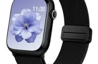 Sunnywoo Stretchy Loop Apple Watch Band with Magnetic Clasp for $4.99