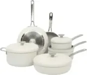 10-Piece Sur La Table Potluck Porch Ceramic Cookware Set for $47