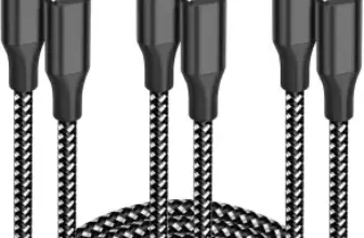 3-Pack SwaggWood 60W 10′ USB-C to USB-C Cables for $2.99