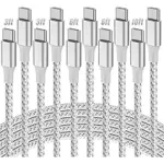 SwaggWood USB-C to USB-C Cable 5-Pack for $3.99